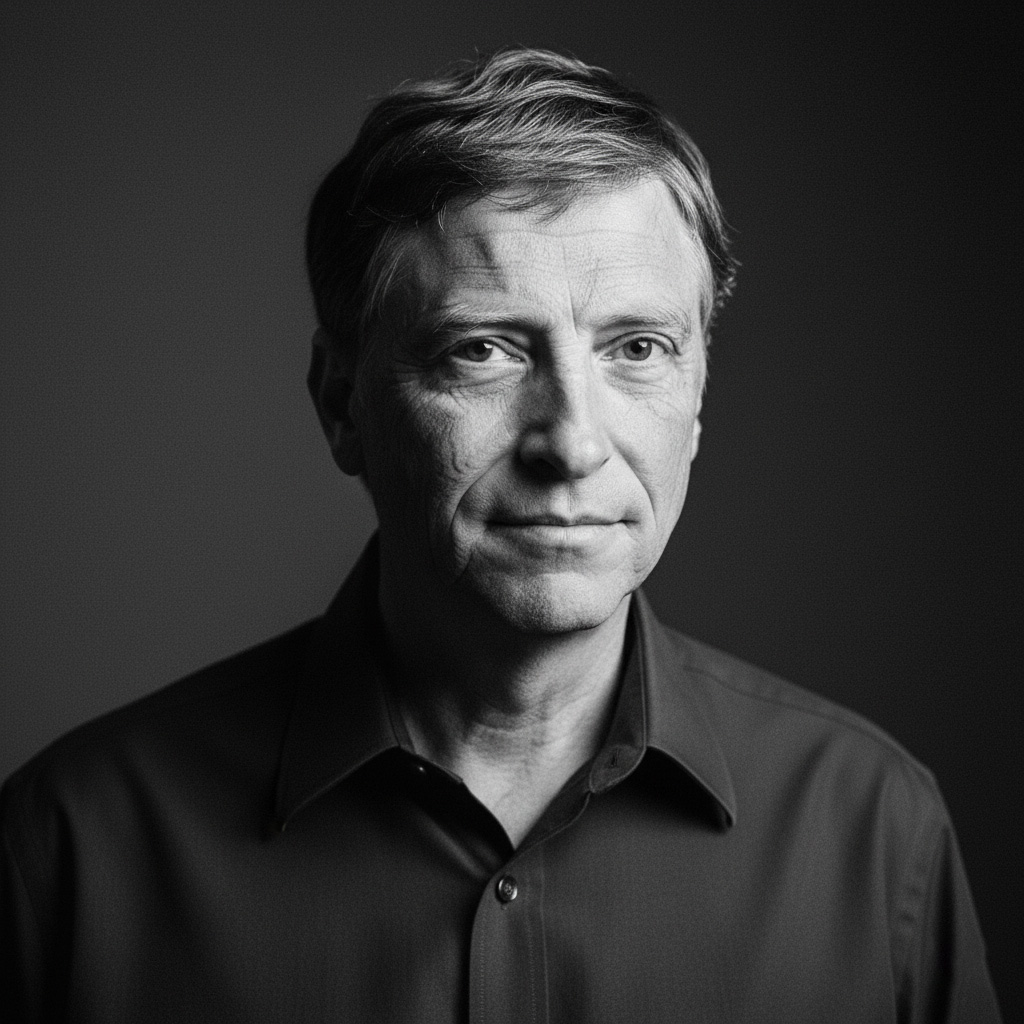 Portrait of Bill Gates